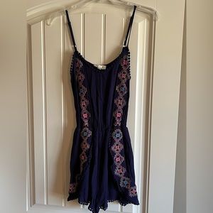 Taylor and Sage navy romper size XS
